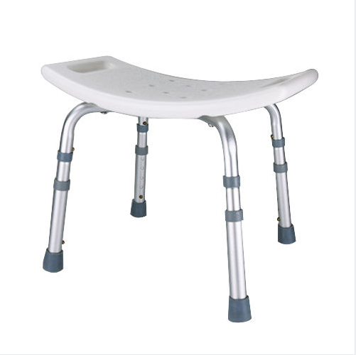 Больничное прочное легкое кресло для душа из алюминиевого сплава с регулируемой высотой