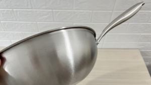 Venta al por mayor 32/34cm alta cantidad antiadherente panal <span class=keywords><strong>Wok</strong></span> Acero inoxidable cocina antiadherente sartén utensilios de cocina <span class=keywords><strong>Wok</strong></span> Pan - Product Image 5