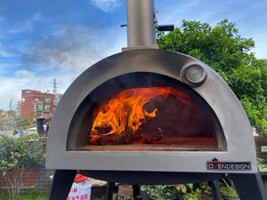 Di alta qualità singolo all'aperto <span class=keywords><strong>forno</strong></span> per Pizza <span class=keywords><strong>a</strong></span> <span class=keywords><strong>legna</strong></span> nuovo Design <span class=keywords><strong>con</strong></span> alimentazione manuale in acciaio inox Freestanding-per OEM/ODM - Product Image 6