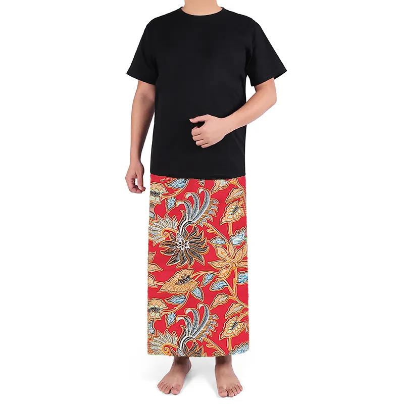 ขายส่งมาเลเซียชายหาด Pareo Sarong ประเทศไทยผ้าบาติกผ้าถุงห่อแบบดั้งเดิมอินโดนีเซียเสื้อผ้า