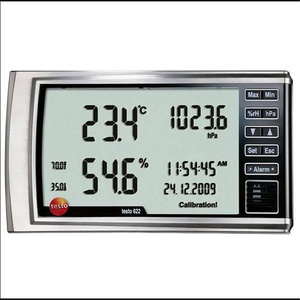 High Original Testo 622 - Thermohygrometer and Barometer 0560 6220 Mounted Wall Type for Dual Use - Product Image 2