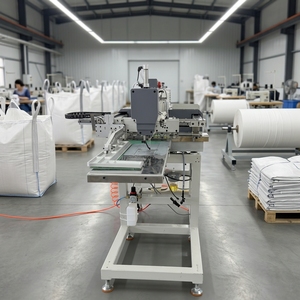 Machine à coudre automatique industrielle programmable pour poignées de sacs de grande taille et de type Ton, à point étroit - Product Image 1