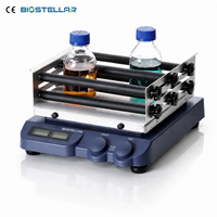 Agitateur Rotatif Numérique BIOSTELLAR BS-SR10 pour Laboratoire avec Moteur Sans Balais 100-500 tr/min 40-350 tr/min Contrôle Numérique