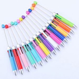 ปากกาลูกปัดตกแต่ง 4 สี พร้อมโลโก้สั่งทำ ปากกาลูกปัดหลากสี หัวปากกา 1.0 มม. สำหรับนักเรียน G - Product Image 3