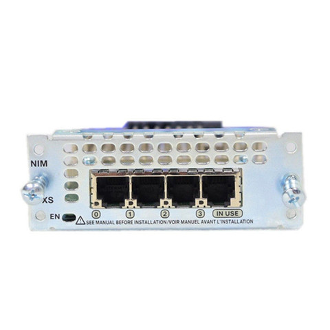 4-Port Network Interface Module card NIM-4FXS