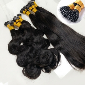Extensiones de Cabello Humano Natural Virgen Remy Vietnamita al por Mayor, Doble Trama, con Punta de Anillo Nano Pre-Adherida para Mujeres - Product Image 2