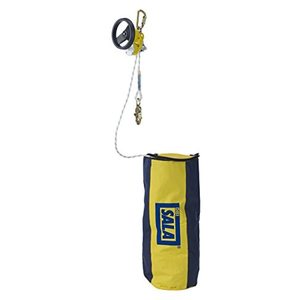 DBI/SALA Rollgliss 3327400 Unidad de Rescate, Línea de Vida Autorretráctil de 400 Pies con Bolsa para Cuerda y Mosquetones - Product Image 1