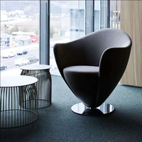 Ensemble de canapés en cuir PU à dossier haut au design unique avec rembourrage créatif, style moderne pour appartements, salles de sport, centres commerciaux et villas