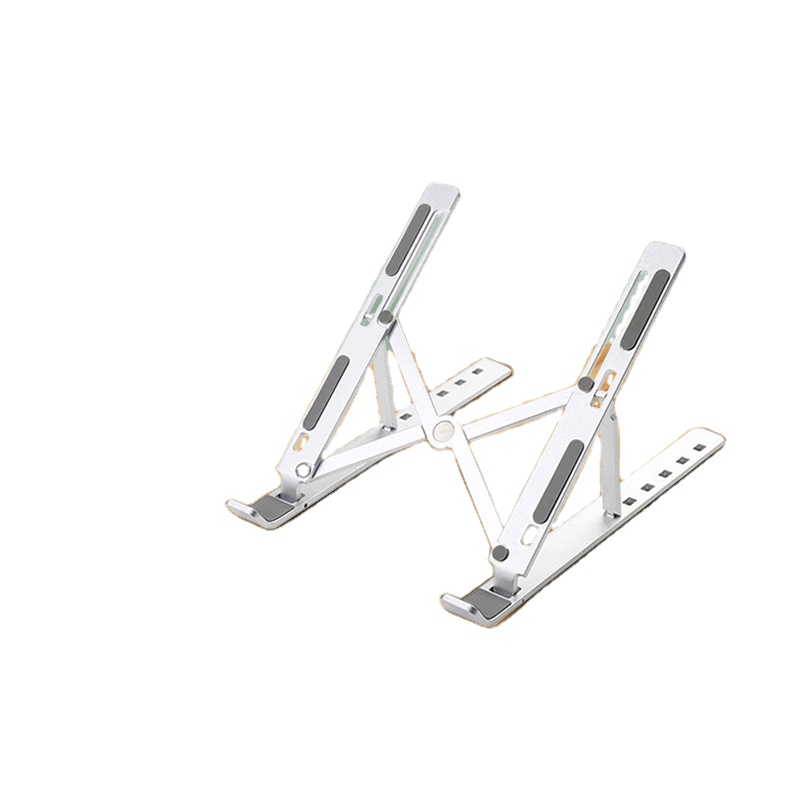 Легкие весы Заводская Регулируемая подставка для ноутбука алюминиевая Нескользящая настольная кровать мини складной кронштейн для ноутбука