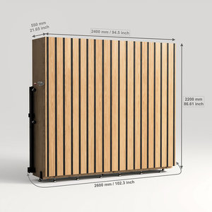 ตู้เก็บอุปกรณ์ออกกำลังกายแบบพับได้สำหรับใช้ในบ้าน สไตล์ครอสฟิต - Product Image 5