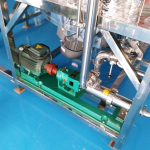 Machine de mélange de shampoing 500L, mélangeur et agitateur pour la fabrication de détergent vaisselle - Product Image 5