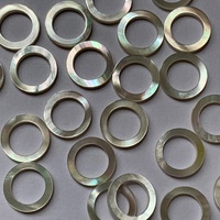 Perles rondes et boucles en nacre blanche XM Jewels, perles de corail en os de coquillage pour la fabrication artisanale et la création de bijoux en gros