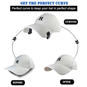Outil de courbure de visière réglable pour casquettes de baseball et casquettes de camionneur - Moule de façonnage de visière DIY - Vente en gros - Product Image 3