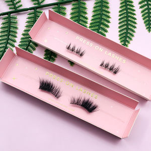 ラッシュクラスターラッシュエクステンションの下でグルーレス自己粘着プレス接着剤不要プレボンドテクノロジーDIYラッシュ - Product Image 5