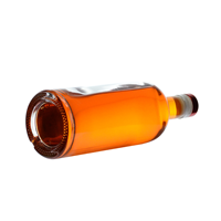 Botol Kaca Kustom Edisi Terbatas Untuk Minuman Keras, Wadah Alkohol Kosong Mewah, Kemasan Merek Premium Edisi Khusus