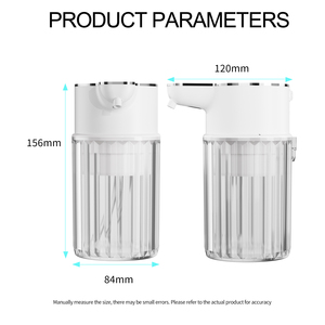 350Ml Hình ảnh Touchless Xà Phòng Dispenser USB Sạc Treo Tường Bọt Xà Phòng Dispenser Tự Động Cảm Biến Nước Rửa Tay Dispenser - Product Image 5