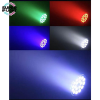 Projecteur LED Par RGBW 18x10W 180W DMX512 4/8CH 25 ° /40 °   Projecteur PAR pour scène de mariage DJ à angle de faisceau réglable