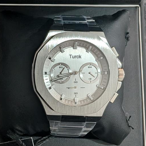 Montre <span class=keywords><strong>Chronographe</strong></span> Sportive de Luxe pour Homme Turck HB1514087, Bracelet en Acier Inoxydable, Quartz, Cristal, Aiguilles, Étanche 50m, Vente en Gros - Product Image 1