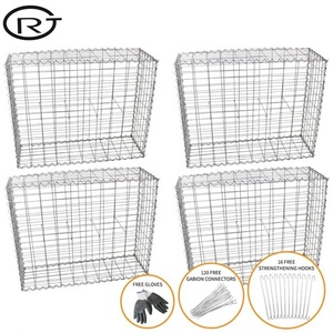 1*0.3*0.3m boîte gabion cages en pierre treillis métallique de fer <span class=keywords><strong>soudé</strong></span> mur gabion - Product Image 5