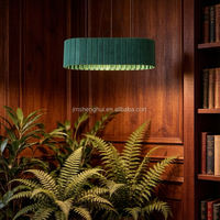 Grande suspension acoustique industrielle longue avec abat-jour en feutre PET LED blanc chaud pour la maison, le bureau et l'usage commercial