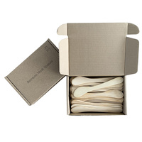 Spatule de masquage cosmétique en bambou écologique pour le maquillage du visage