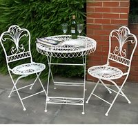 Banc de salon contemporain en fer forgé antique pour terrasse et jardin, marque TTD
