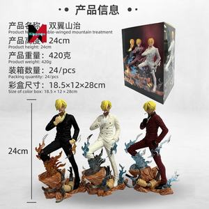 Statua GK <span class=keywords><strong>One</strong></span> <span class=keywords><strong>Piece</strong></span> Diable Jambe Sanji Wings, Modellino Anime - Product Image 2