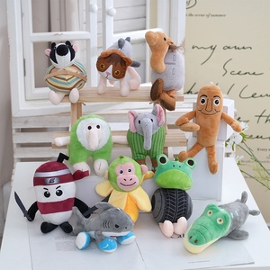 Prix d'usine Jouet en peluche classique American Mountain Sea, poupée figurine en bois requin, en coton PP et maille, anti-stress, pour l'exportation - Product Image 1