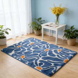 Kits de tapis en crochet <span class=keywords><strong>mandala</strong></span> personnalisés en gros, nouveaux kits de bricolage pour tapis avec outils pour adultes, décoration intérieure, tapis mural, cadeau - Product Image 2