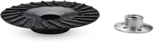 Satc 50 cái/carton 4.5 \ "x 5/8 \"-11 nhựa sợi đĩa Máy mài góc gân ủng hộ pad làm bằng thép gốm không gỉ chà nhám - Product Image 2