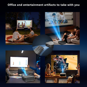 Mini Proyector de Mesa DLP Portátil Inteligente 1080P 4K Compatible con Batería Integrada Altavoces Estéreo <span class=keywords><strong>HIFI</strong></span> Windows 11 para Educación Niños - Product Image 6