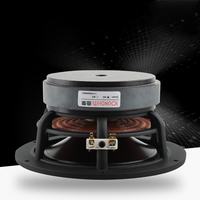 Unidad de Altavoz Woofer de Medios-Bajos de 6.5 Pulgadas HIFI Cerámica de Aluminio para Audio Doméstico 60-80W Altavoz de Sonido Modificado para Coche