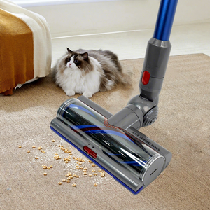 Brosse de sol à entraînement par couple pour aspirateur électrique <span class=keywords><strong>Dyson</strong></span> <span class=keywords><strong>V7</strong></span> V8 V10 V11 V15, tête de brosse pour sol et tapis, pièces détachées, accessoire - Product Image 1