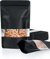 Sachets Doypack refermables avec fenêtre mate, anti-odeur, en aluminium laminé, à fermeture éclair, pour emballage d'aliments pour animaux de compagnie, qualité alimentaire