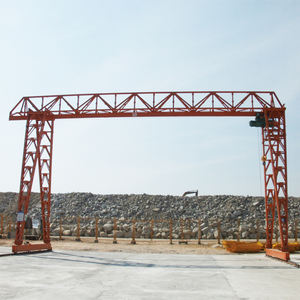 Grue à <span class=keywords><strong>portique</strong></span> électrique à faisceau unique pour atelier de métallurgie <span class=keywords><strong>extérieur</strong></span>/intérieur 10 tonnes 16 tonnes 20 tonnes - Product Image 1