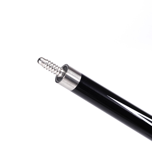 Venta Directa de Fábrica, Taco de Billar de Acero Inoxidable Negro Carbón de 1/2, Punta de 10.5mm, 11.5mm, 13mm con Funda de Arce - Product Image 5