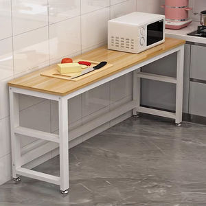 Mesa <span class=keywords><strong>de</strong></span> exhibición estrecha, estante <span class=keywords><strong>de</strong></span> almacenamiento <span class=keywords><strong>de</strong></span> cocina <span class=keywords><strong>de</strong></span> una sola capa, espacios pequeños, piso montado <span class=keywords><strong>en</strong></span> la pared, <span class=keywords><strong>alquiler</strong></span> <span class=keywords><strong>de</strong></span> casa, mesa <span class=keywords><strong>de</strong></span> corte <span class=keywords><strong>de</strong></span> cocina - Product Image 1