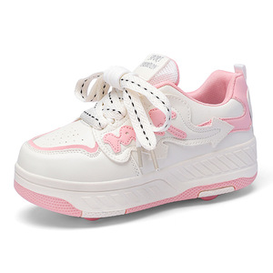 Chaussures à roulettes pour enfants avec roues lumineuses EVA pour le patinage en extérieur - Product Image 5