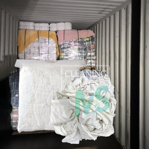 Trapos de Algodón Blancos Resistentes, Material de Alta Densidad, Trapos de Limpieza para Mantenimiento de Motores de Barcos, Limpieza Profesional - Product Image 1