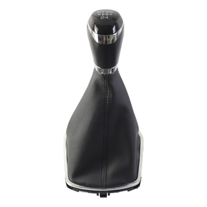 Pommeau de levier de vitesse Chevrolet Cruze 5 6 vitesses en cuir ergonomique pour modèle 2016 - Product Image 3