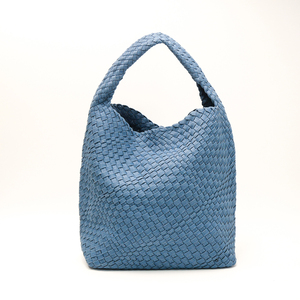 Sac fourre-tout tissé grande capacité, sac à main simple et élégant, sac décontracté et polyvalent en <span class=keywords><strong>cuir</strong></span> PU, sac à bandoulière pour femme - Product Image 2