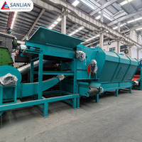 Sanlian SL-BC pemisah balistik, peralatan penyortir kertas limbah, layar memantul, kertas Film plastik, Motor tanaman pemisah