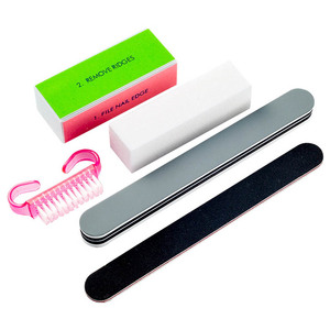 <span class=keywords><strong>Prezzo</strong></span> di fabbrica 5 pz/set lima per unghie rettifica fagiolo blocco di curvata lucidatura striscia File Buffer Nail Art Set di strumenti per Manicure - Product Image 3