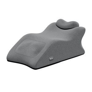 Coussin de soutien lombaire AUX avec chaleur et massage pour soulager les douleurs dorsales des chaises de bureau - Product Image 5