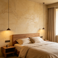 Dalle en pierre frittée beige 3 mm 1000x3000 mm finition mate pour mur