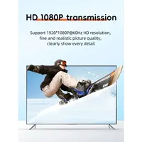 50M 1080P Draadloze Video Audio Zender Ontvanger Extender Schermprojectie Adapter voor Splitter PC TV Plastic Privé Mal