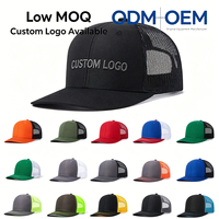 Gorra Trucker de 6 Paneles con Logotipo Bordado Personalizado, Gorra de Malla Ligeramente Curvada de Alta Calidad, Gorras Trucker al por Mayor para Pesca y Uso Diario