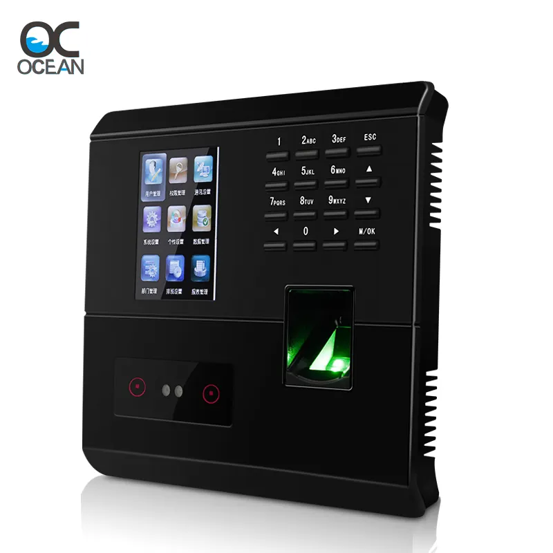 Multi Biometrics Face+Finger Time Attendance machine and access control