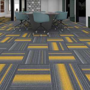 Gạch Thảm hình vuông gạch thương mại PP khách sạn nhà văn phòng hình học bitum gạch thảm sàn - Product Image 3