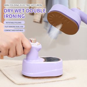 مكواة كهربائية صغيرة محمولة قابلة للطي ، مكواة بخار جافة مبللة ، ملابس للفنادق ، مكواة محمولة باليد صديقة للسفر للاستخدام المنزلي - Product Image 2